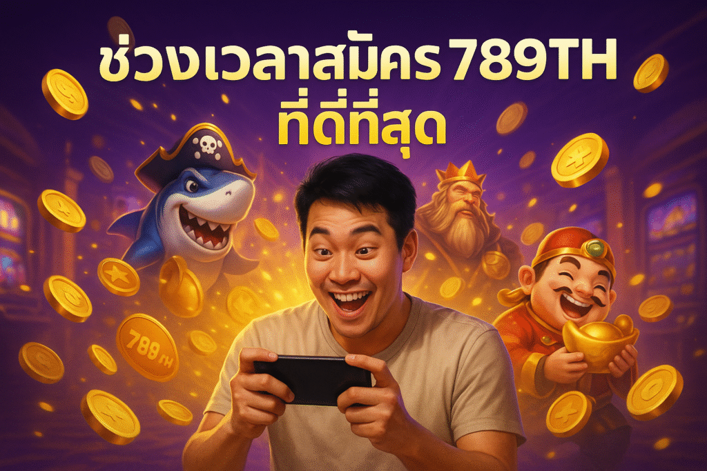 ช่วงเวลาสมัคร 789TH ที่ดีที่สุด