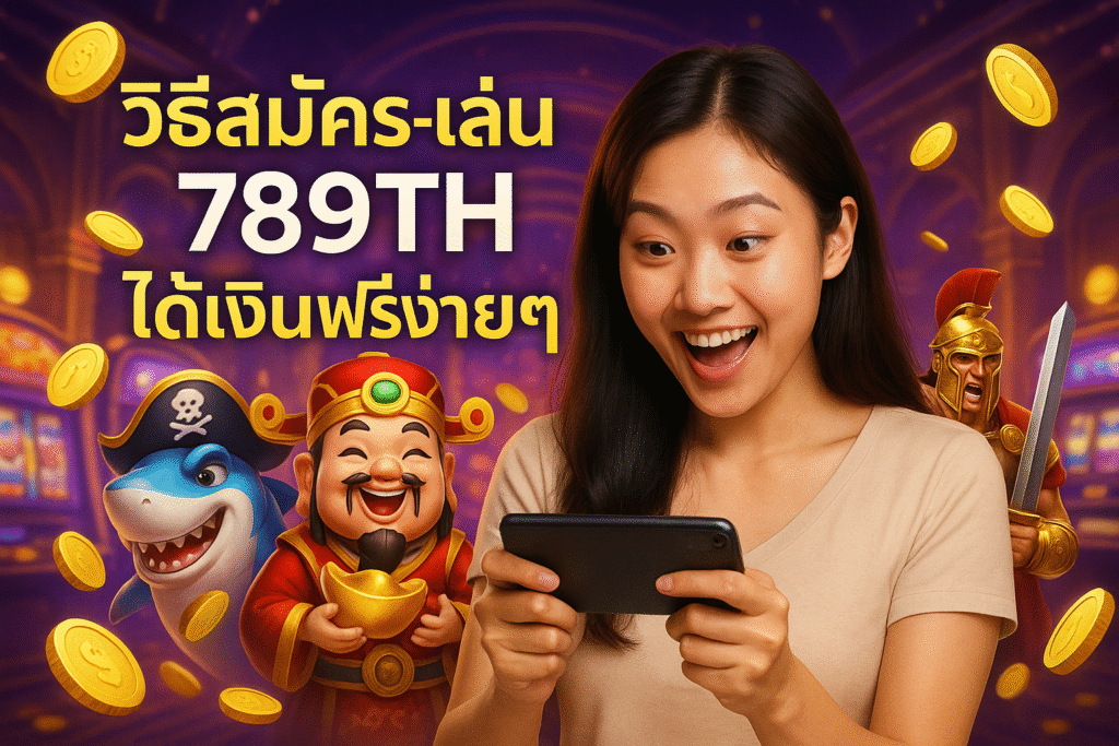 วิธีสมัคร-เล่น 789TH ได้เงินฟรีง่ายๆ